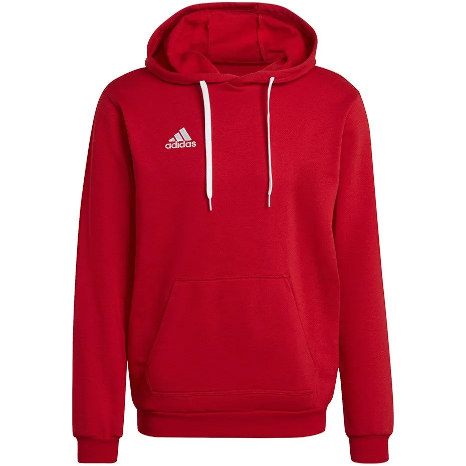 Adidas Entrada 22 Hoody Men's Sweatshirt Red H57514 Xs