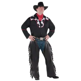 Adult Plus Size Outlaw Western Costume