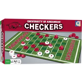 Arkansas Razorbacks Checkers