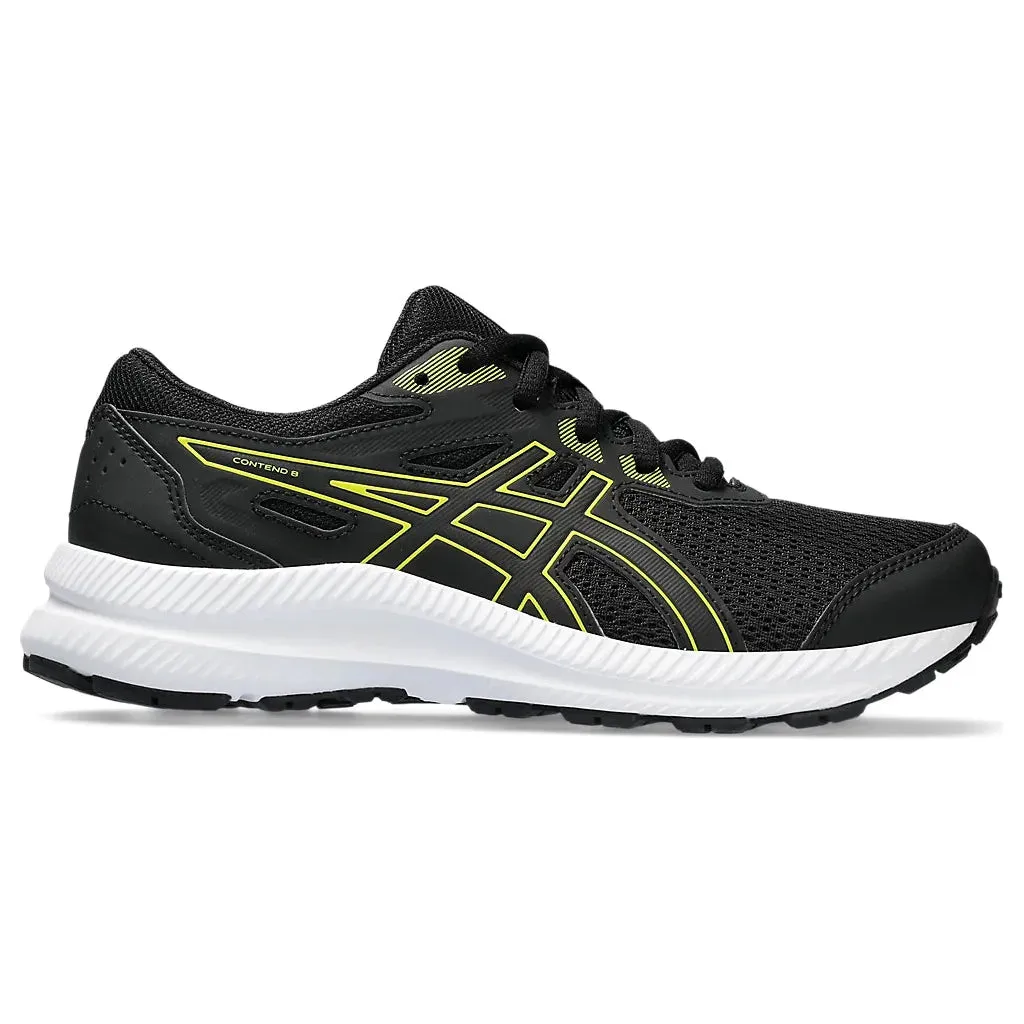 Asics Contend 8 GS Black/Bright Yellow