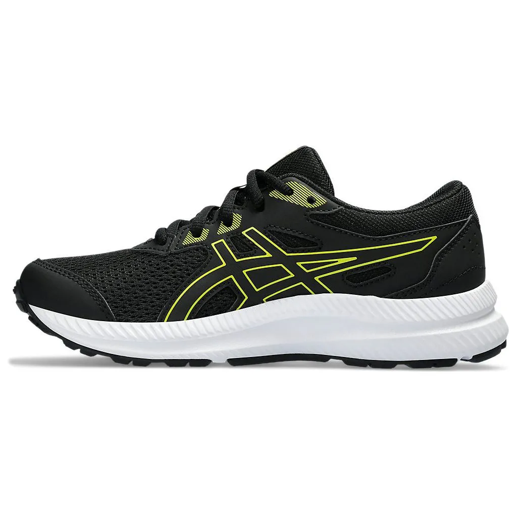 Asics Contend 8 GS Black/Bright Yellow