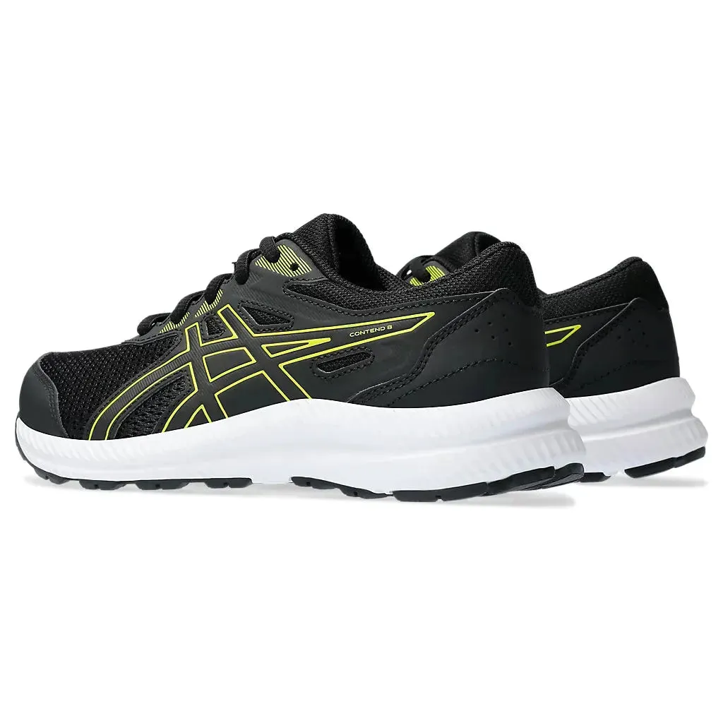 Asics Contend 8 GS Black/Bright Yellow