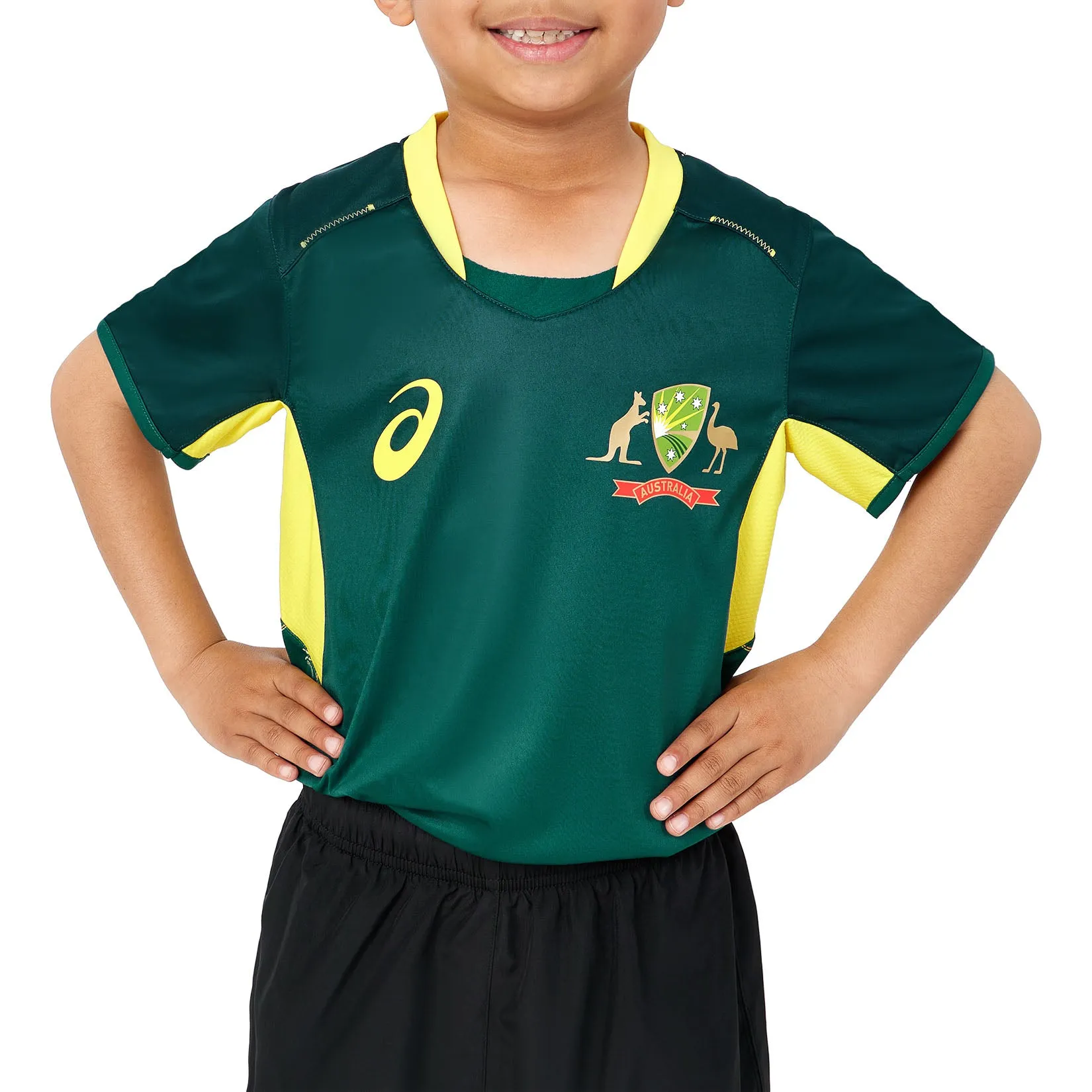 Asics Cricket Australia 23 Replica T20 Shirt Youth