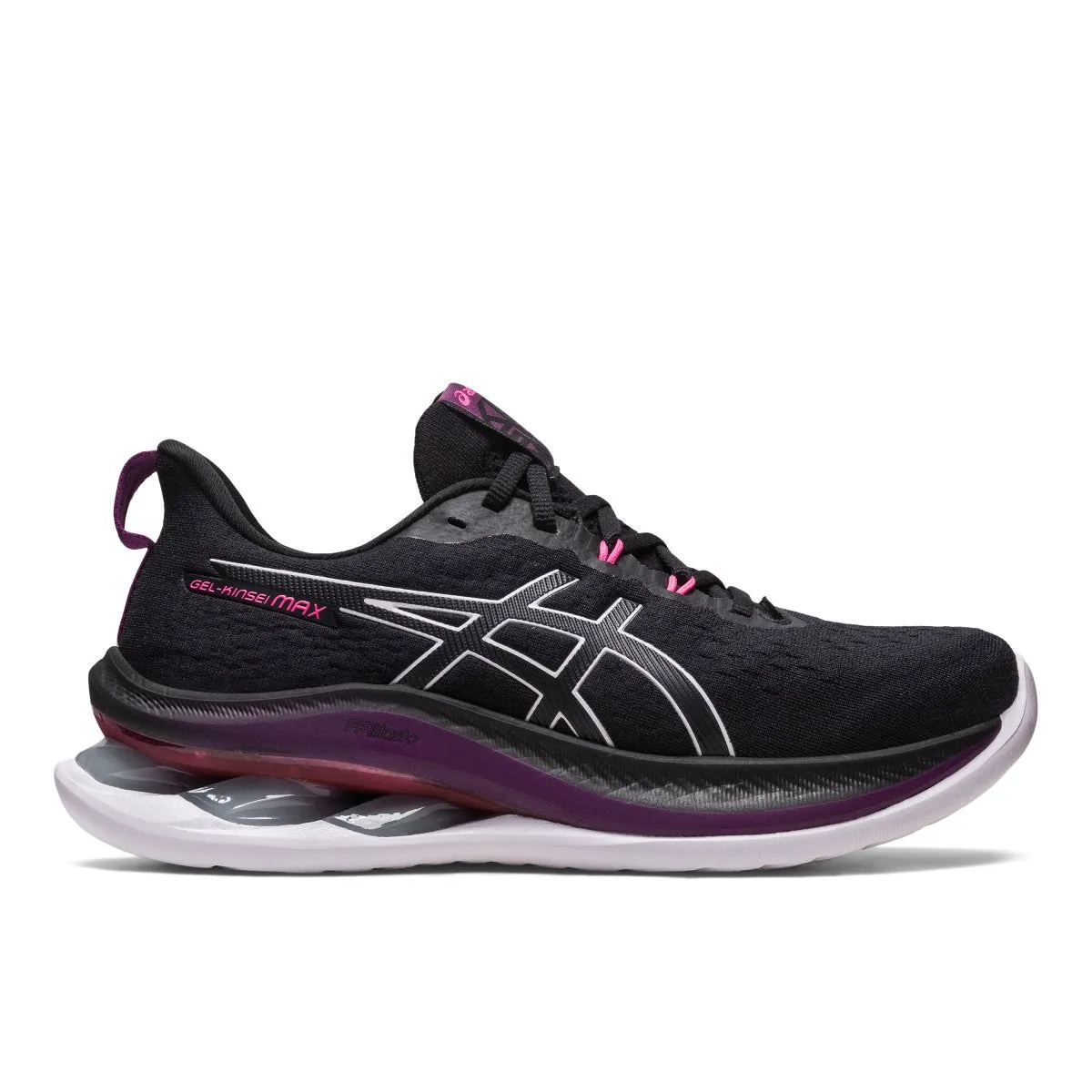 Asics Gel Kinsei Max Women Black Lilac Hint נעלי אסיקס נשים