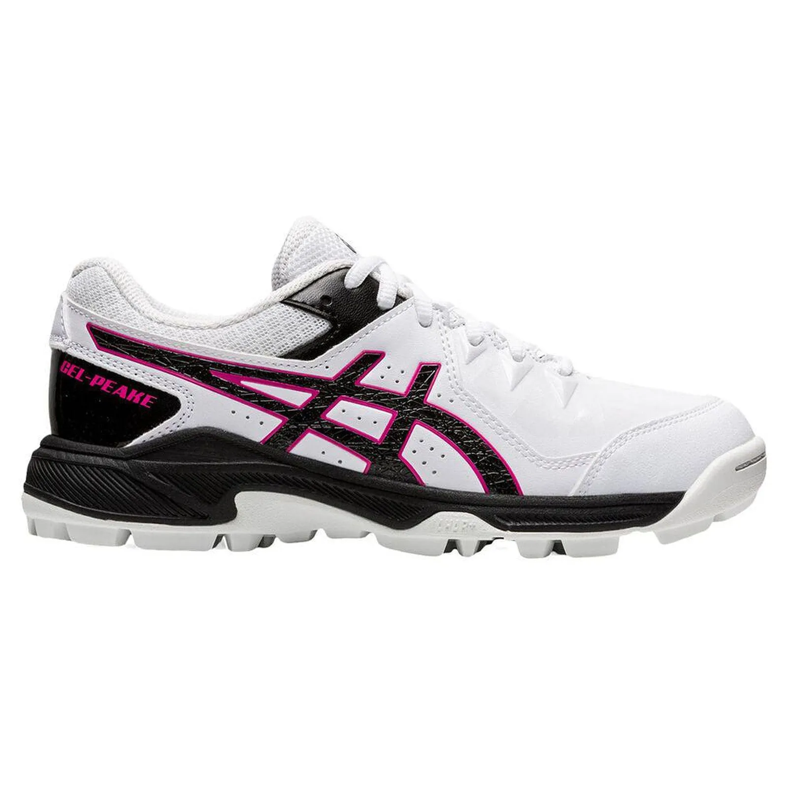 Asics Gel Peake GS White/Black Rubber Shoes - Junior