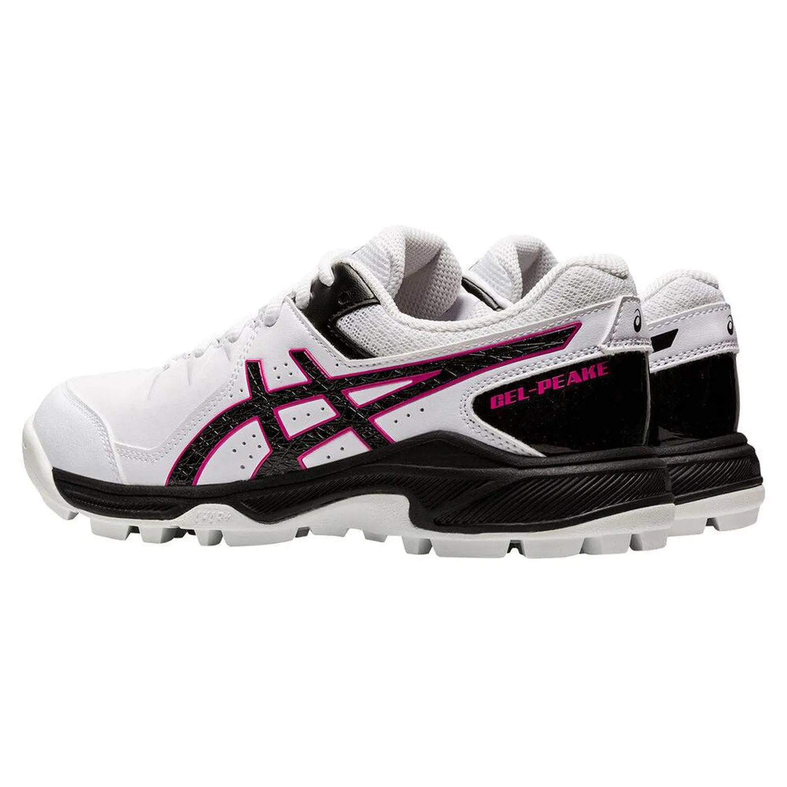 Asics Gel Peake GS White/Black Rubber Shoes - Junior