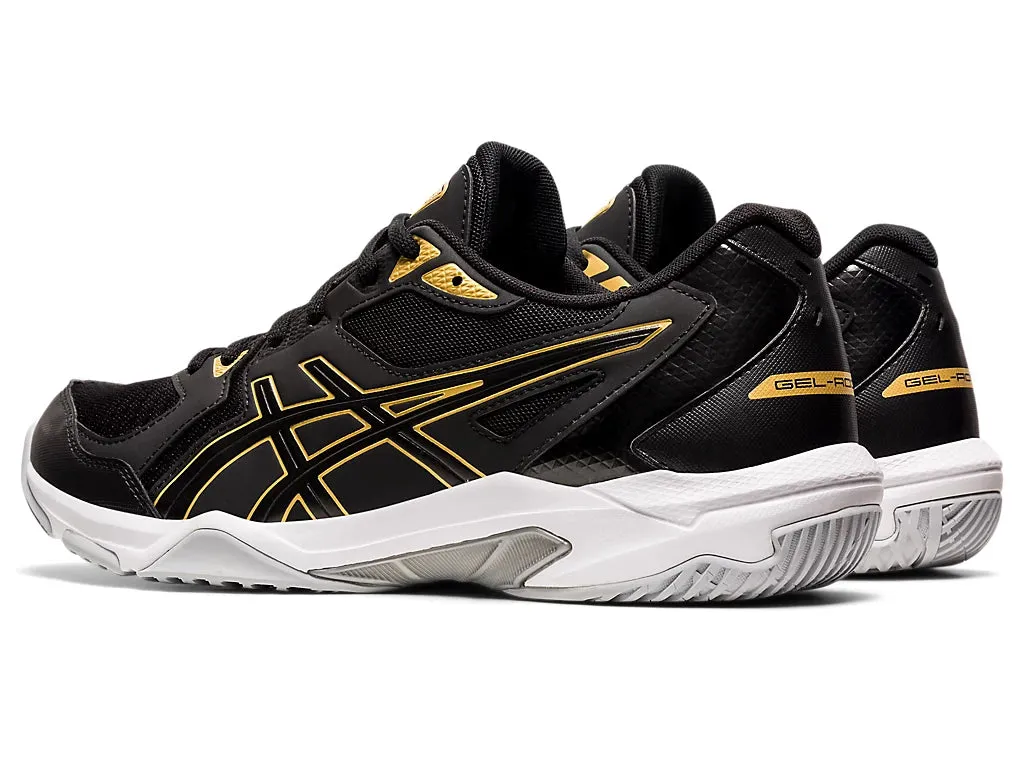 Asics Men's Gel-Rocket 10 Volleyball shoe - black/pure gold