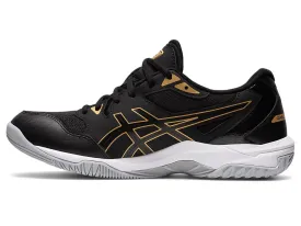 Asics Men's Gel-Rocket 10 Volleyball shoe - black/pure gold