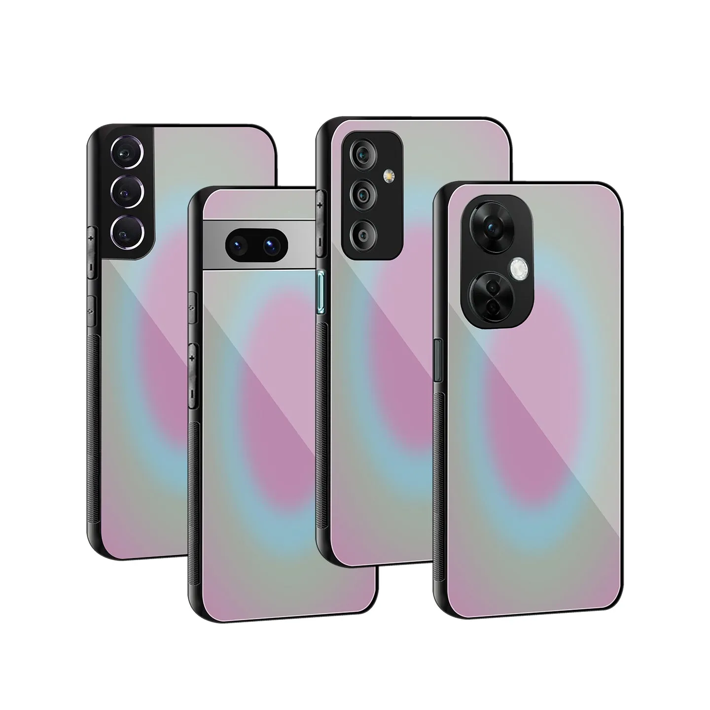 Aura Purple Green Phone Cover | Glass Case