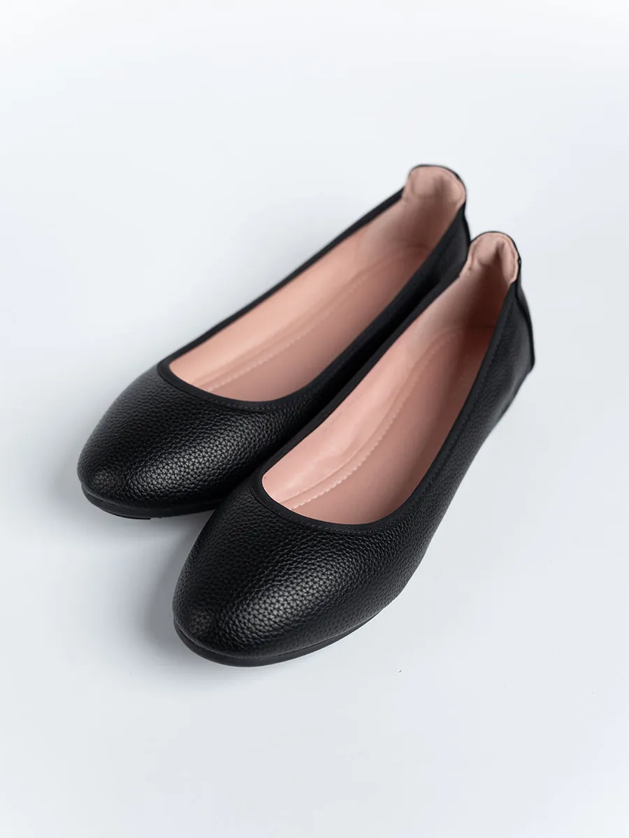 Billie Action Leather Flats