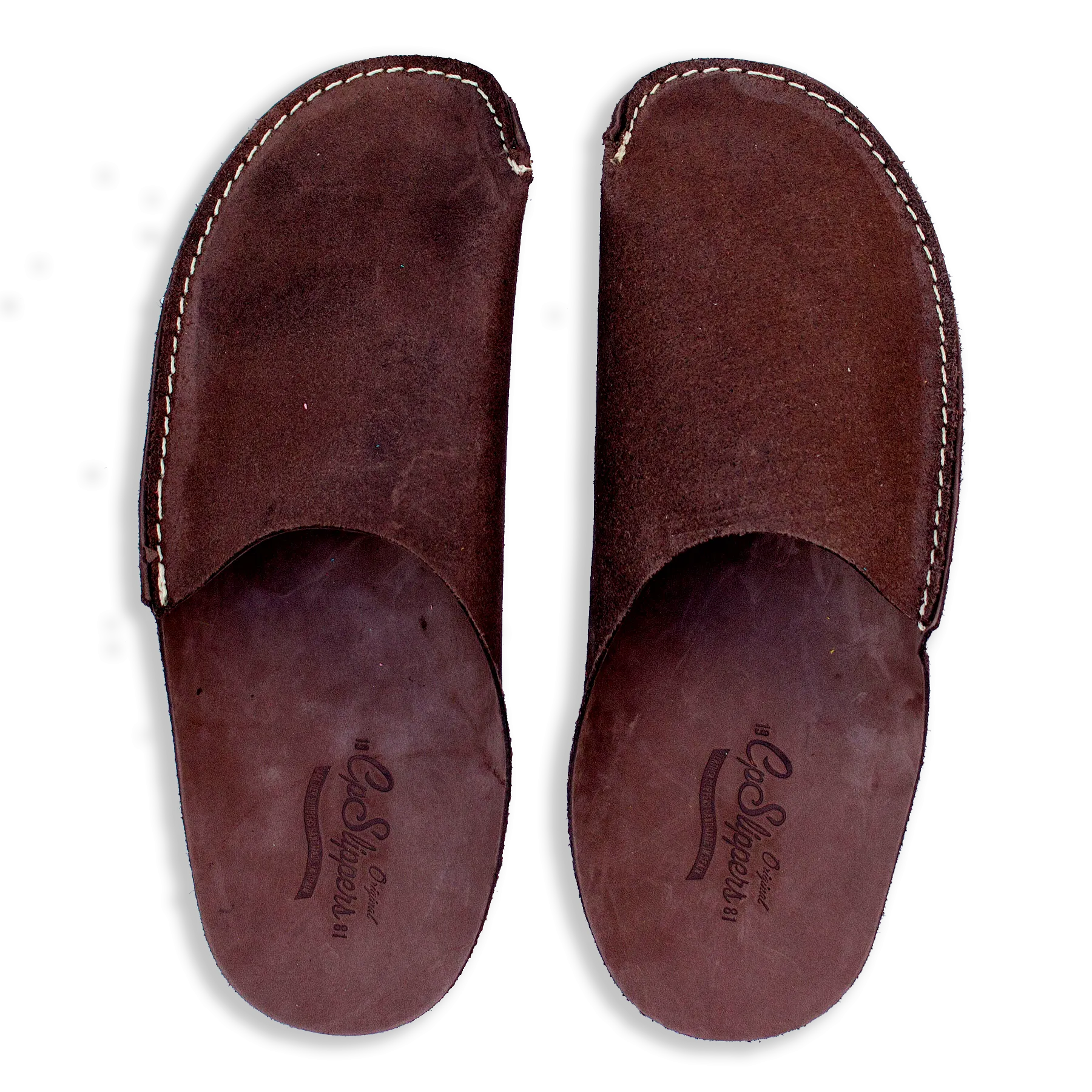 Brown CP Slippers Minimalist