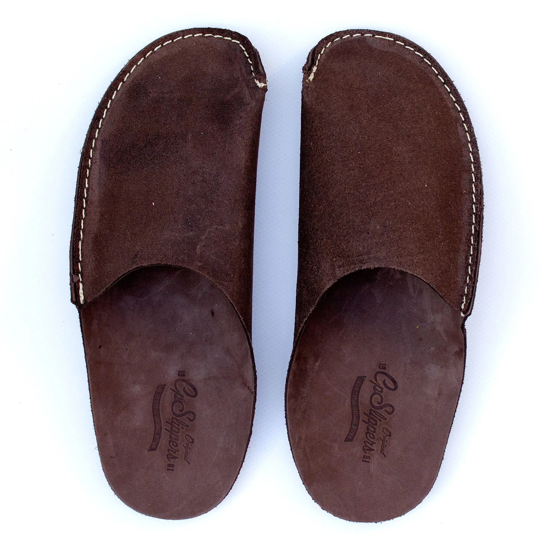 Brown CP Slippers Minimalist