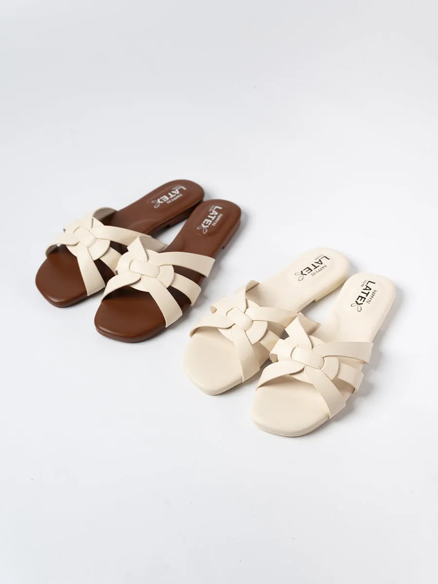 Eva Knot Flat Sandals