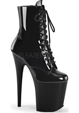 FLAMINGO-1020 [Patent Black] | PLATFORM BOOTS [PREORDER]