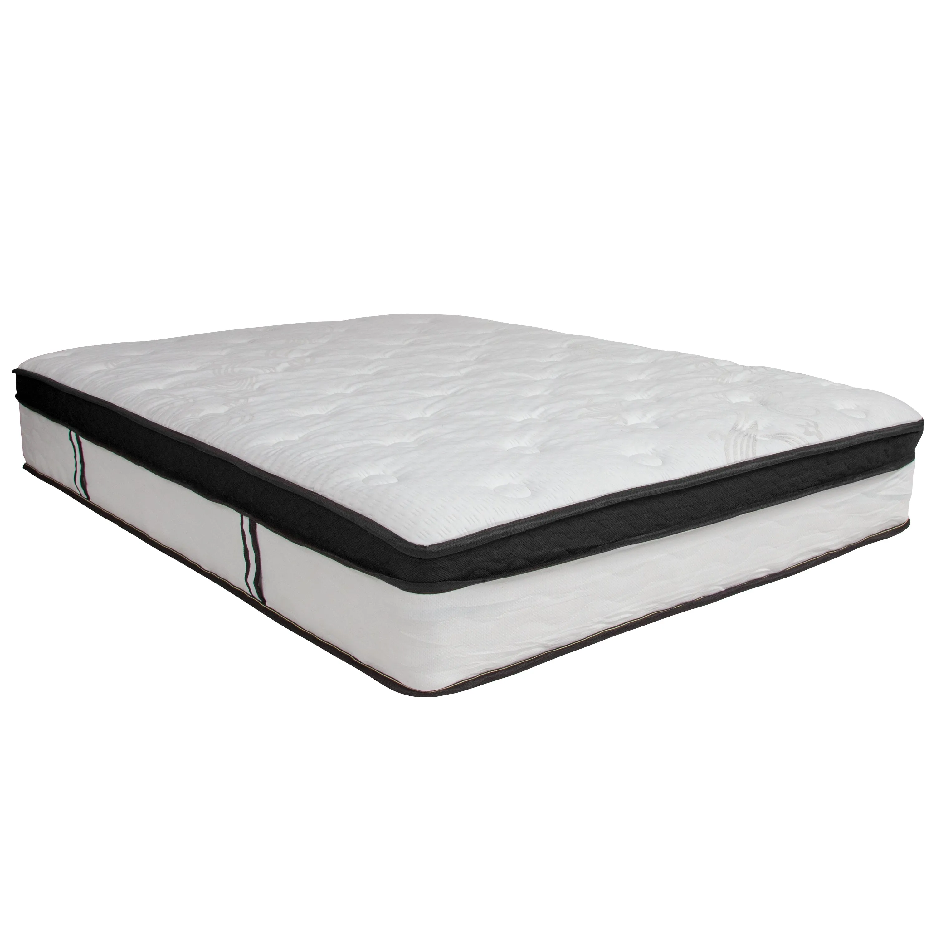 Full Bed Frame & Mattress Set XU-BD10001-12MFM-F-GG