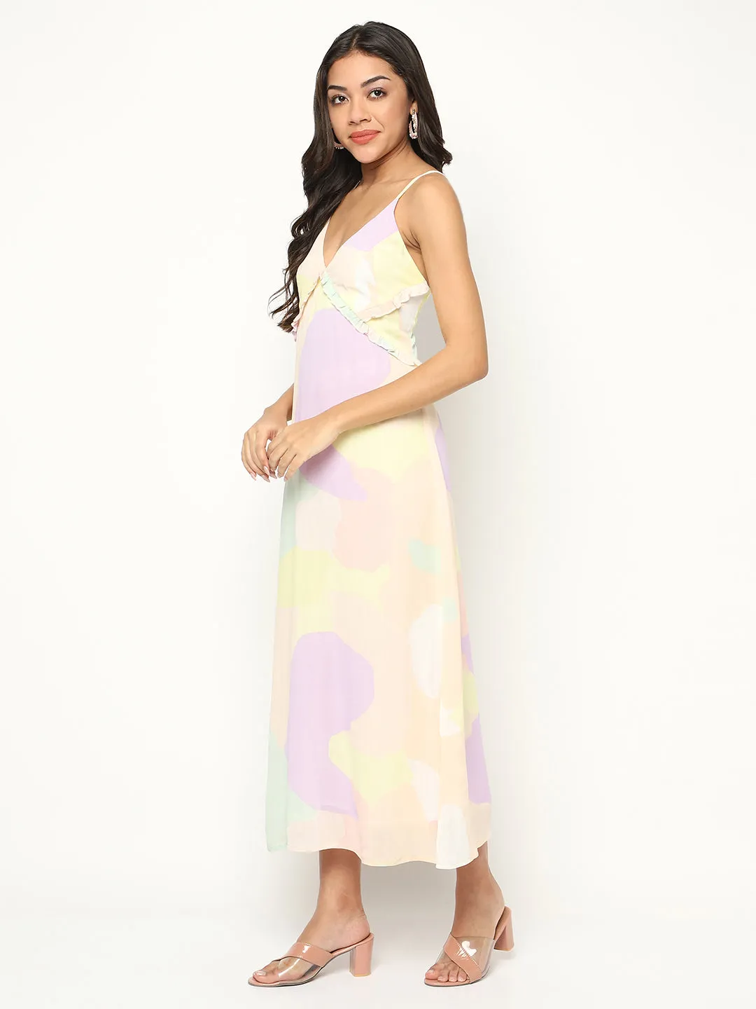 Gentle Pastel Medley Dress