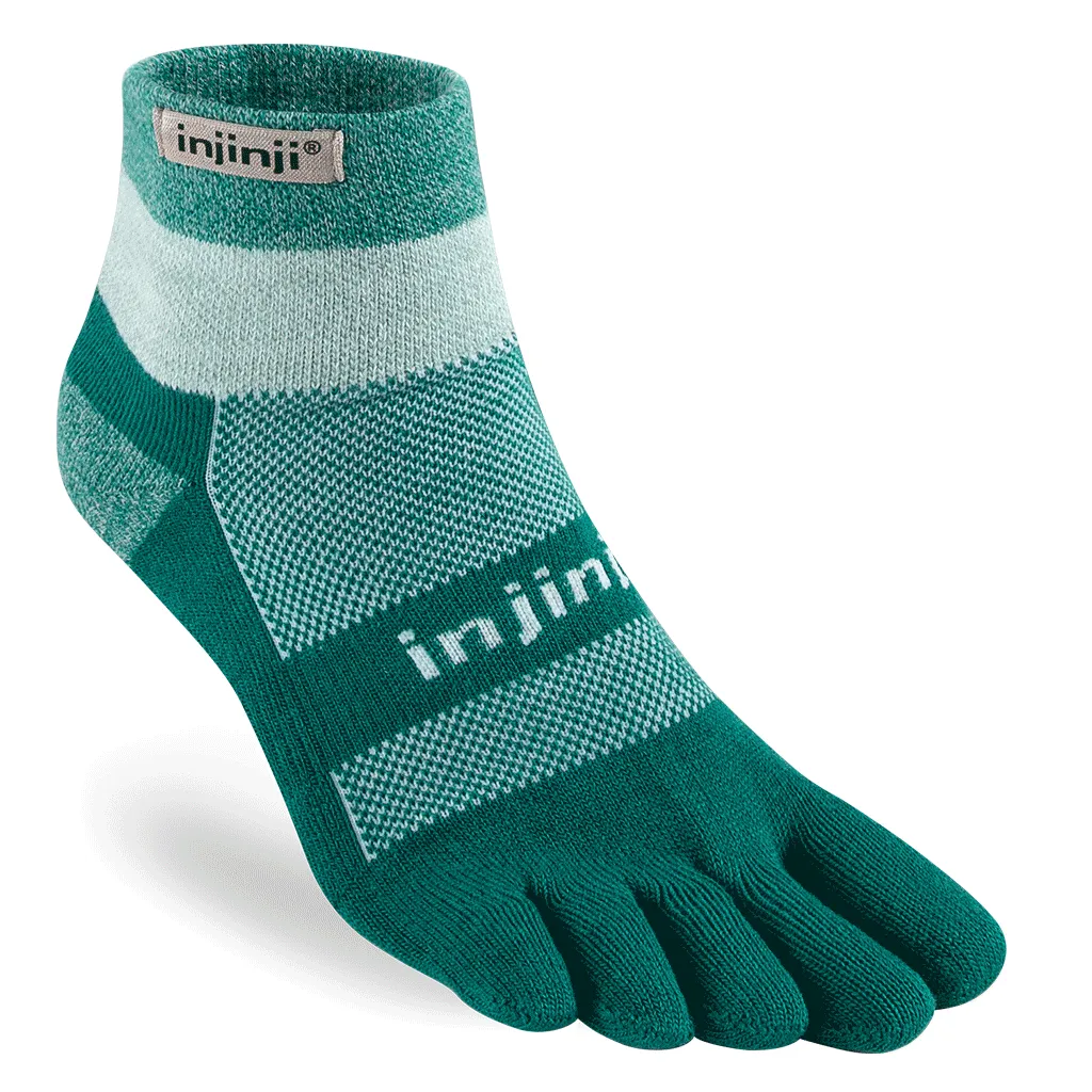 Injinji TRAIL Midweight Mini-Crew Running Socks