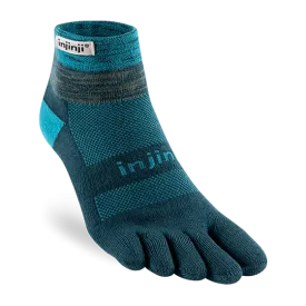 Injinji TRAIL Midweight Mini-Crew Running Socks