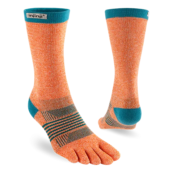 Injinji TRAIL Womens Specific Midweight Crew Running Socks