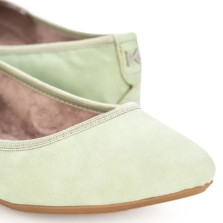 JANEY Ballet Flat Shoes - Green