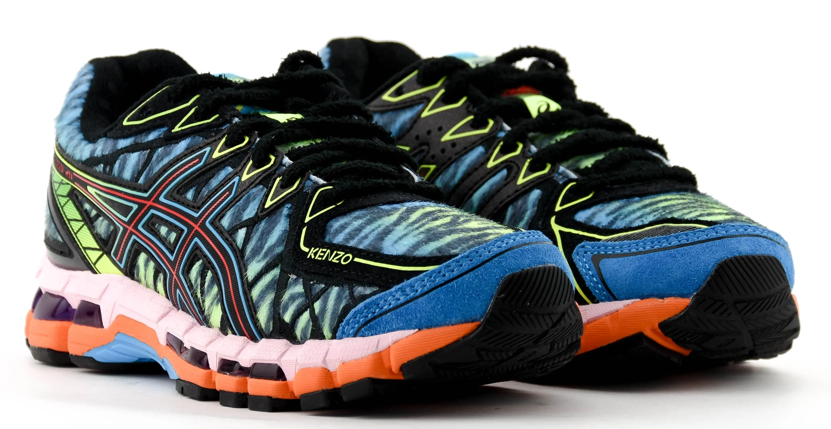 KENZO X ASICS GEL KAYANO 2.0 AQUA BLACK