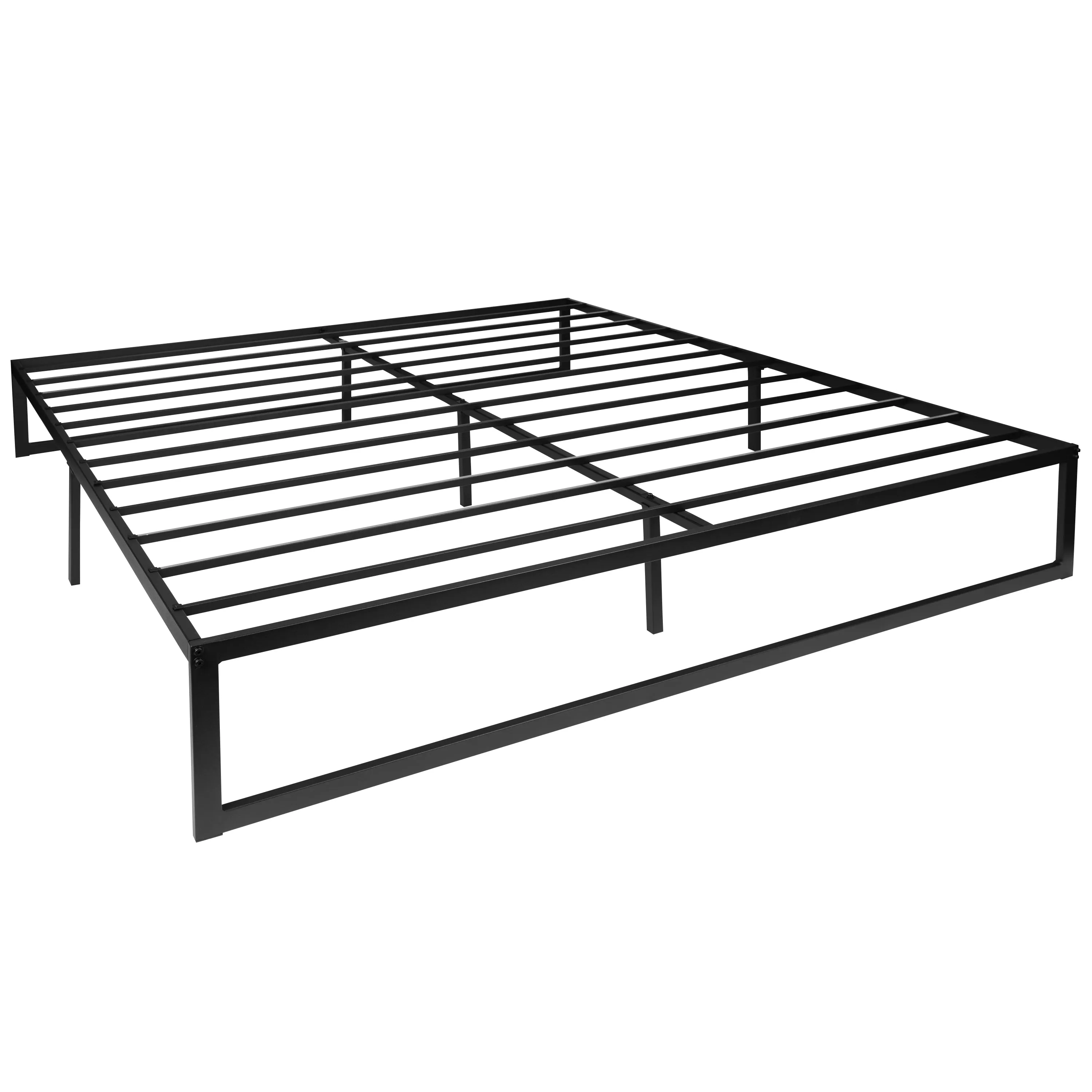 King Bed Frame & Mattress Set XU-BD10001-12MFM-K-GG