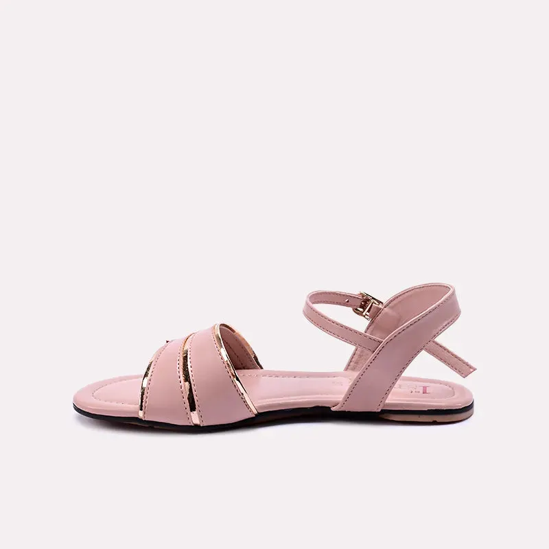 Lupita Peach Casual Sandals 0421272