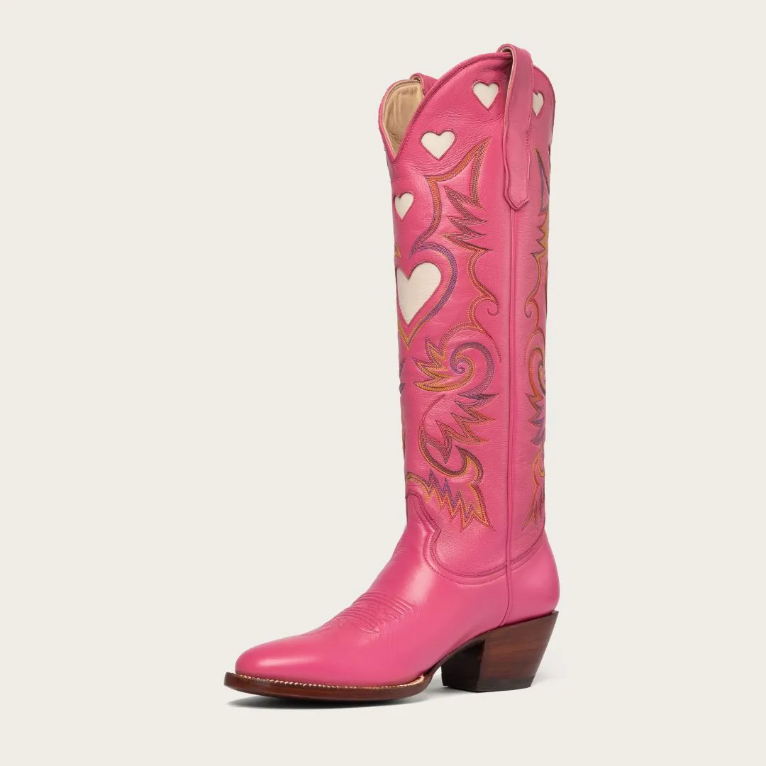 Magenta Heart Boot Limited Edition