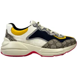 Men's Rhyton Gg Supreme Low Trainers Multi-Coloured Size EU 43 / UK 9