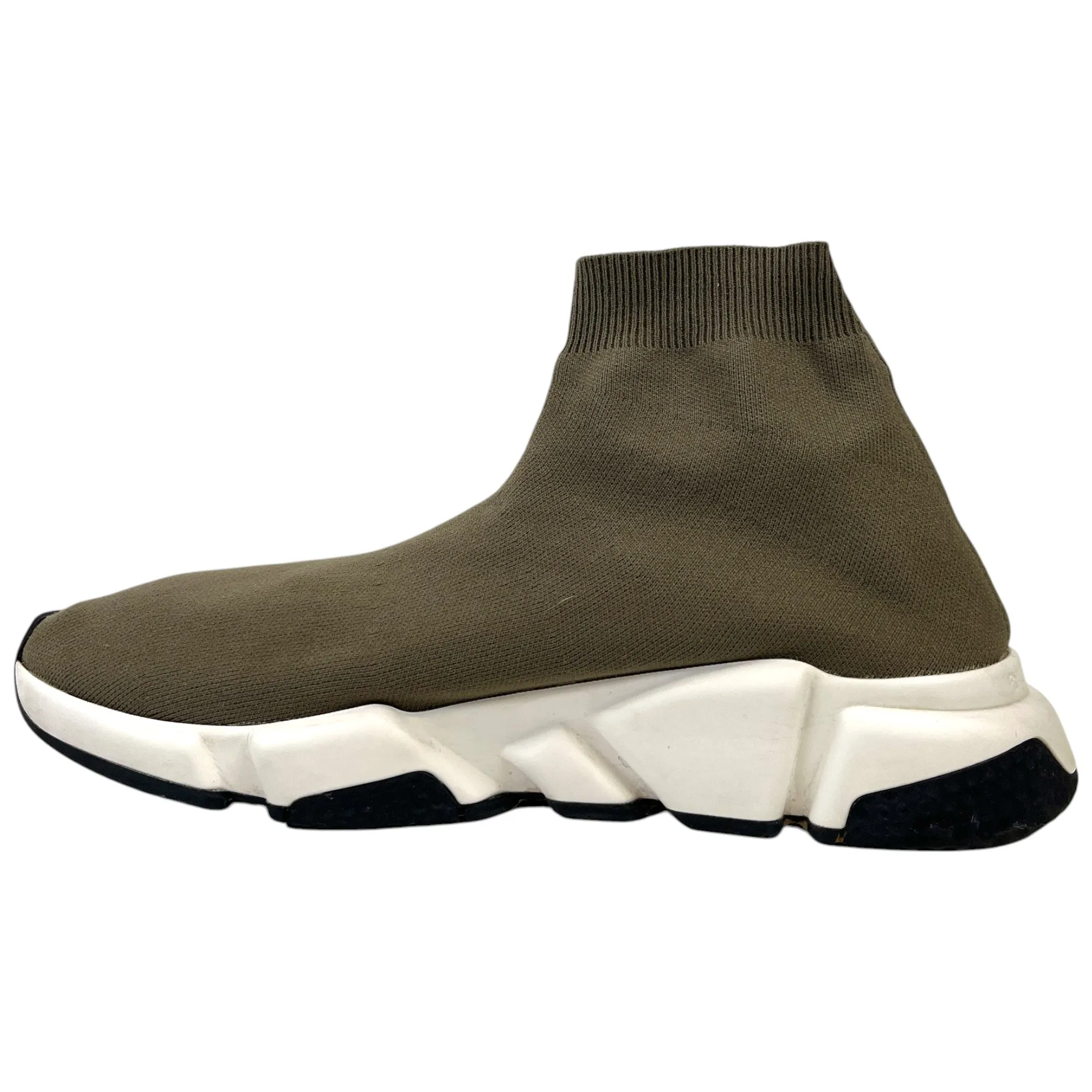 Men's Speed Sock High Trainers Khaki Size EU 42 / UK 8