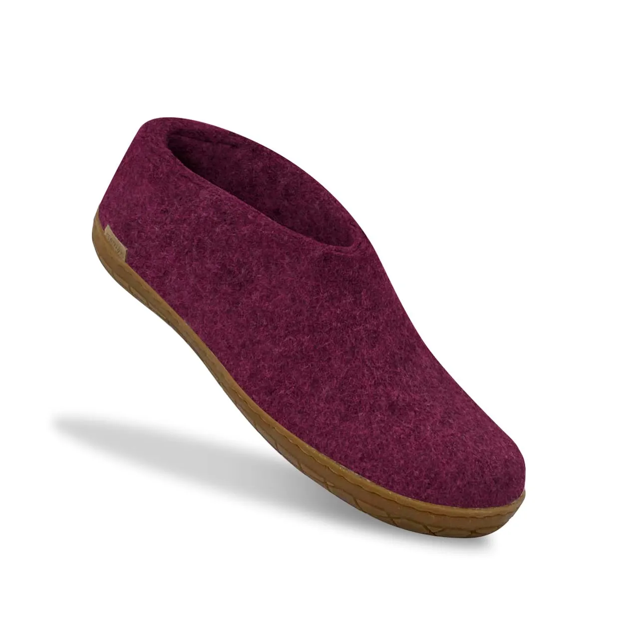 Shoe with natural rubber sole - honey - Cranberry