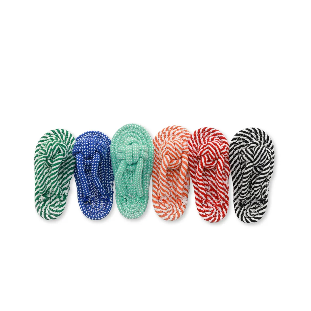 Slipper Rope Toys by Knotty Pawz