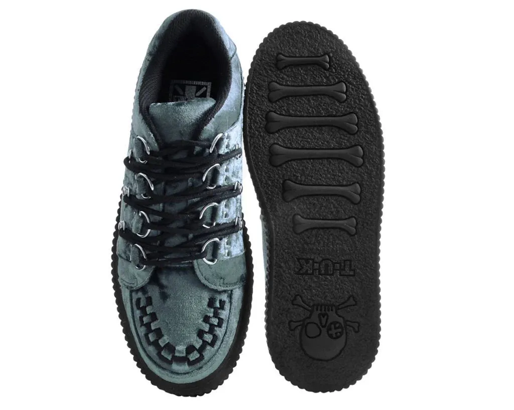 Teal Velvet Multi-Lace Casbah Creeper