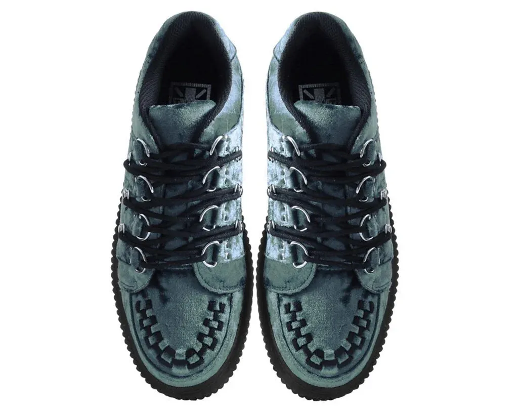 Teal Velvet Multi-Lace Casbah Creeper