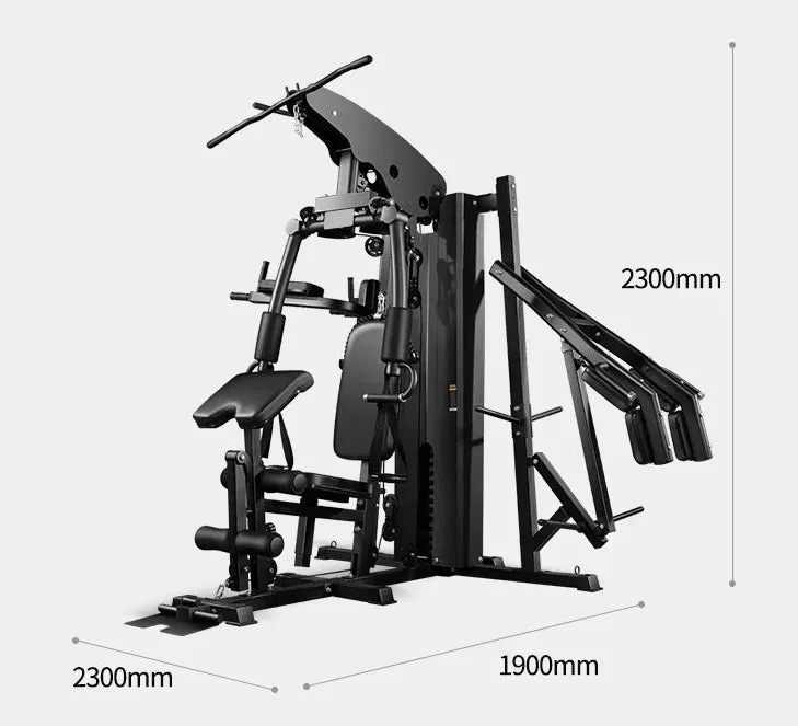 Three-person station equipment comprehensive trainer strength training set combination trainers