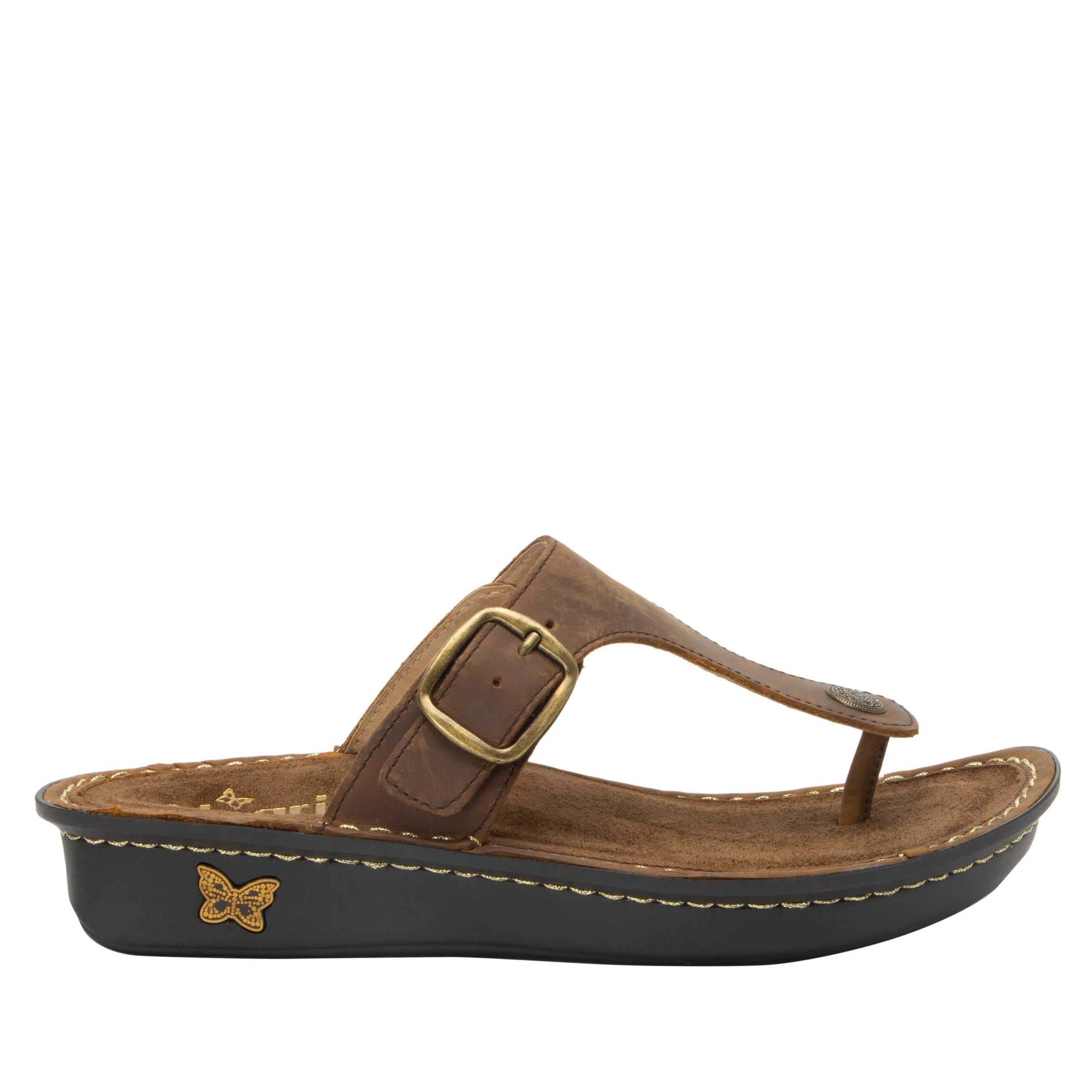 Vella Oiled Brown Sandal