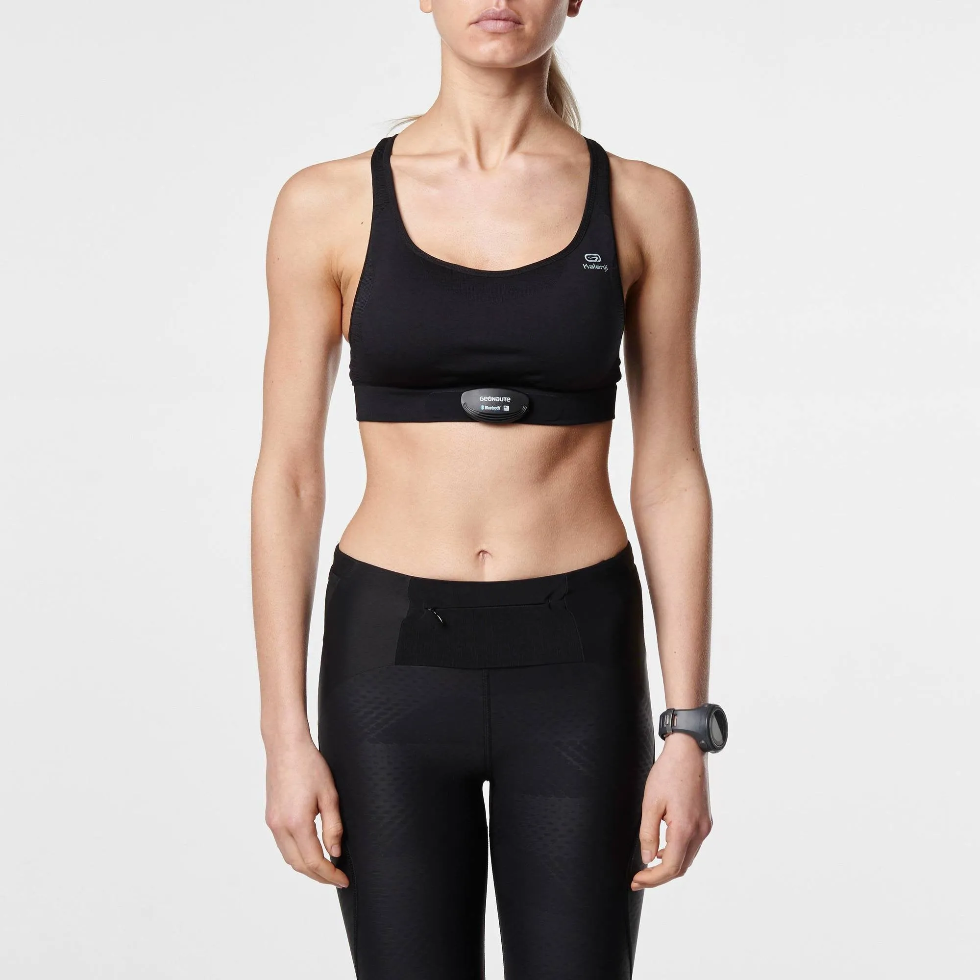 Women's Running Sports Bra with Heart Rate Monitor